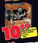 Robertsons Rajah Curry Powder Assorted-100g