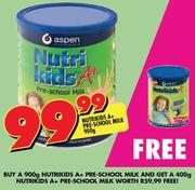 Nutrikids A+ Pre-School Milk-900G