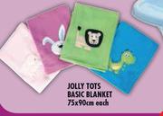 Jolly Tots-Basic Blanket-75x90cm Each