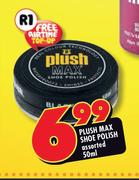 Plush Max Shoe Polish Assorted-50ml