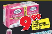 Lil-Lets geparfumeerde Doeke Met "Wings"-16 Per Pak