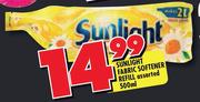 Sunlight Fabric Softener Refill-500ml