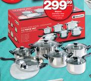 Majore 12 Piece Stainless Steel Cookware Set