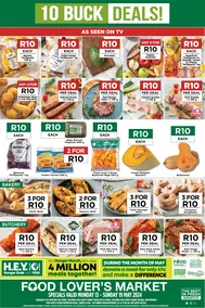 Food Lover's Market Western Cape : 10 Buck Deals (13 May - 19 May 2024)