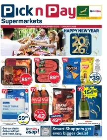 Pick n Pay Western Cape : Happy New Year (27 December 2025 - 01 January 2026)