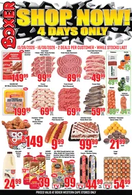 Boxer Super Stores Western Cape : 4 Days Only (13 August - 16 August 2026)