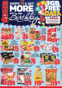 Boxer Super Stores Western Cape : More This Birthday (11 August - 23 August 2026)
