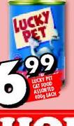 Lucky Pet Cat Food Assorted-400g Each