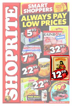 Shoprite Western Cape Only (9 - 20 Nov), page 1