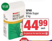 Spar White Sugar-2Kg Each