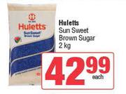 Huletts Sun Sweet Brown Sugar-2Kg Each