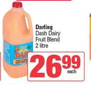 Darling Dash Dairy Fruit Blend-2L Each