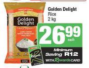 Golden Delight Rice-2Kg Each