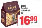 Eezee Noodles Value Pack-5s Per Pack