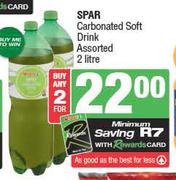 Spar Carbonated Soft Drink Assorted-For 2 x 2L