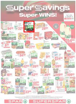 SPAR & SUPERSPAR Western Cape : Super Savings (07 August - 24 August 2025), page 1