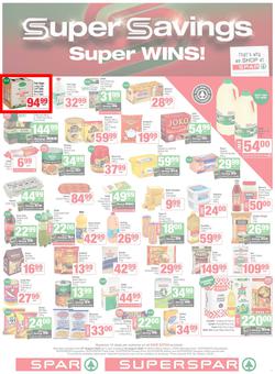 SPAR & SUPERSPAR Western Cape : Super Savings (07 August - 24 August 2025), page 1