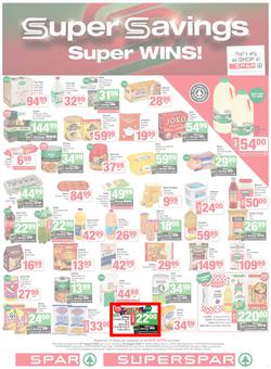 SPAR & SUPERSPAR Western Cape : Super Savings (07 August - 24 August 2025), page 1