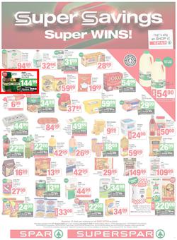 SPAR & SUPERSPAR Western Cape : Super Savings (07 August - 24 August 2025), page 1