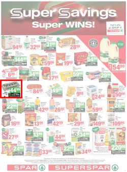 SPAR & SUPERSPAR Western Cape : Super Savings (07 August - 24 August 2025), page 1