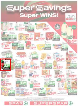 SPAR & SUPERSPAR Western Cape : Super Savings (07 August - 24 August 2025), page 1