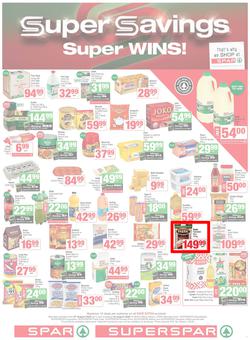 SPAR & SUPERSPAR Western Cape : Super Savings (07 August - 24 August 2025), page 1