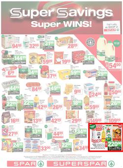 SPAR & SUPERSPAR Western Cape : Super Savings (07 August - 24 August 2025), page 1