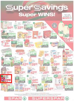 SPAR & SUPERSPAR Western Cape : Super Savings (07 August - 24 August 2025), page 1