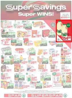 SPAR & SUPERSPAR Western Cape : Super Savings (07 August - 24 August 2025), page 1