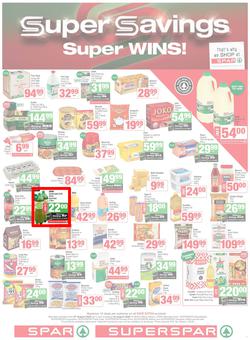 SPAR & SUPERSPAR Western Cape : Super Savings (07 August - 24 August 2025), page 1