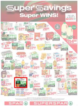 SPAR & SUPERSPAR Western Cape : Super Savings (07 August - 24 August 2025), page 1