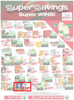SPAR & SUPERSPAR Western Cape : Super Savings (07 August - 24 August 2025), page 1