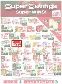 SPAR & SUPERSPAR Western Cape : Super Savings (07 August - 24 August 2025), page 1