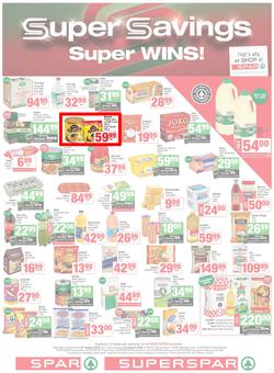 SPAR & SUPERSPAR Western Cape : Super Savings (07 August - 24 August 2025), page 1