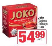 Joko Tagless Teabags-100s Each