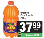 Brookes Oros Squash-2L Each