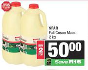 Spar Full Cream Maas-For 2 x 2Kg 