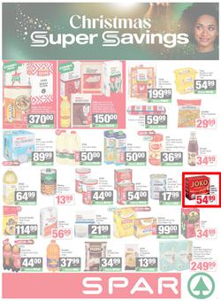 SPAR & SUPERSPAR Western Cape : Christmas Super Savings (21 October - 09 November 2025), page 1