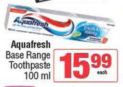 Aquafresh Base Range Toothpaste-100ml