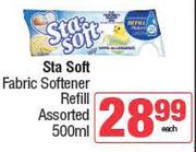 Sta Soft Fabric Softener Refill Assorted-500ml
