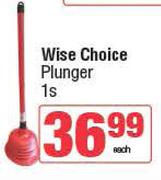 Wise Choice Plunger-Each