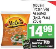 McCain Frozen Veg Assorted (Excl. Peas)-250g