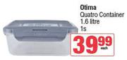 Otima Quatro Container 1.6Ltr-Each