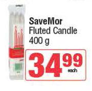 SaveMor Fluted Candle-400g