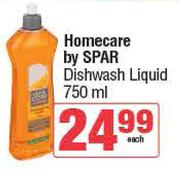 Homecare By Spar Dishwash Liquid-750ml