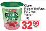 Clover Fruits Of The Forest Full Cream Yoghurt-1Kg