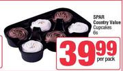 Spar Country Value Cupcakes-6s Per Pack