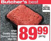 Spar Country Value Flavoured Mince Meat Mix-Per Kg