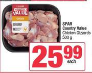Spar Country Value Chicken Gizzards-500g Each