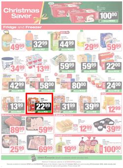 SPAR & SUPERSPAR Western Cape : Christmas Super Savings (21 October - 09 November 2025), page 2